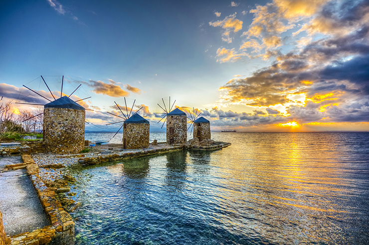 Sakız Adası Harita Sakız Adası Harita
