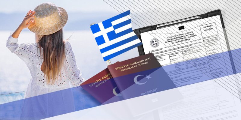 Yunanistan adaları için kapı vizesi evrak işlemleri sonrası Midilli adası seyahat turu